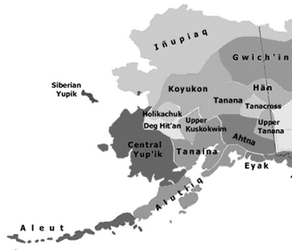 Iñupiaq map